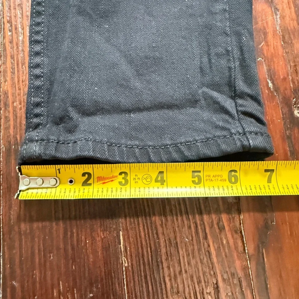 Levis 511 Jeans Mens 32x32 Black Slim Fit Stretch Denim Goth‎ Biker Punk